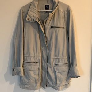 Light gray canvas jacket